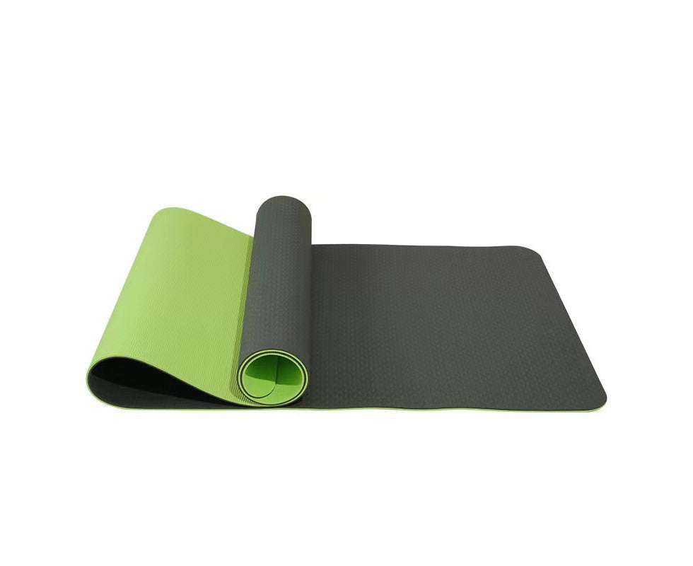 Thick Wide Non-Slip Yoga Mat for Exercise, Pilates, Gym, and Dance